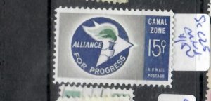 CANAL ZONE SC C25     MNH          P0415A H