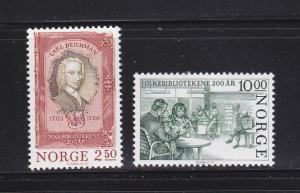 Norway 867-868 Set MNH Public Libraries