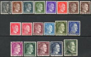 Germany  Scott  506-524  Mint/Used  Short set