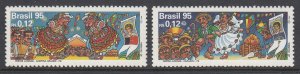 Brazil 2537-8 June Festivals mnh