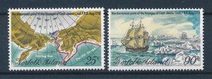 [117092] Norfolk Island 1978 Ships Captain James Cook voyages  MNH