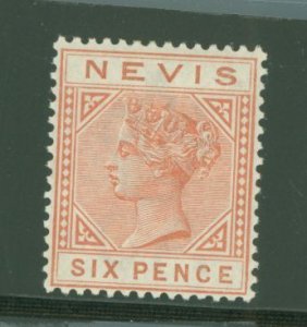 Nevis #29 Unused Single