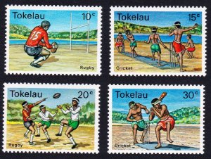 Tokelau Local Sports 4v 1979 MNH SC#69-72 SG#69-72