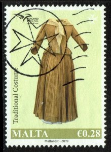 Malta #1655  Used - Women's Traditional Costume (2019)
