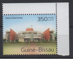 Guinea-Bissau 2013 Mi.? Palacio Colinas de Boe Palace Architecture