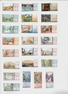 2002-2007 Ukraine stamps Paintings by Kyiv artists, series, MNH
