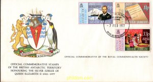 686434 MNH ANTARTIDA BRITANICA 1977 25 ANIVERSARIO DE LA ASCENSION AL TRONO D...