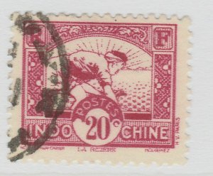 1931-41 French Indochina 20c Used France Colony A18P52F189-