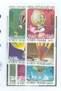 Vietnam/North (Democratic Republic) #1261-7 Unused Single (Complete Set)