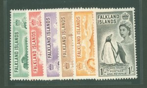 Falkland Islands #122-127  Single (Complete Set)