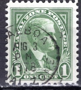 Canal Zone:  1928 Sc. # 105 Used Single Stamp