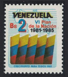 Venezuela 6th National Plan 1v SG#2466 SC#1263