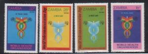 Zambia 236-9 World Telecommunication Day Mint NH