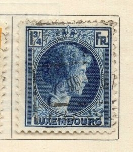 Luxemburg 1928-30 Early Issue Fine Used 1.75F. NW-191841