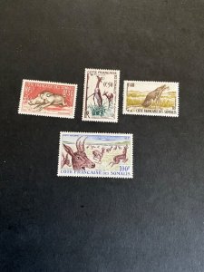 Stamps Somali Coast 271-3, C21 hinged