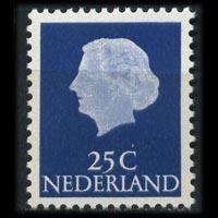 NETHERLANDS 1953 - Scott# 348 Queen 25c NH