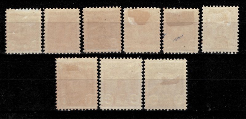 Serbia Kingdom 1901/03 ☀ Complete MH set / Michel 53-61