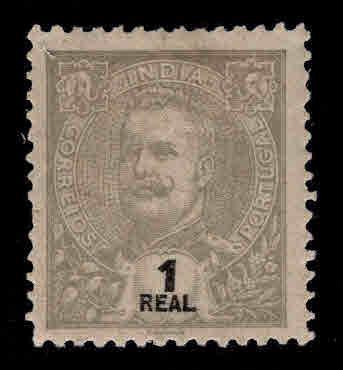 Portuguese India Scott 197 MH* King Carlos stamp