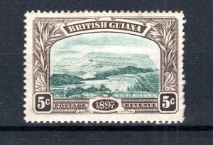 British Guiana 1898 5c Queen Victoria's Jubilee SG 219 MH