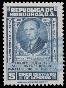 HONDURAS AIRMAIL STAMP 1949. SCOTT: C172. USED. # 7