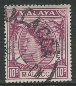 STAMP STATION PERTH Malacca #35 QEII Definitive Used 1954-55