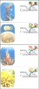 #5363-70 Coral Reefs CompuChet FDC Set