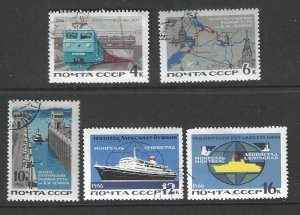 Russia 3179-3183 Complete Used SC:$1.25