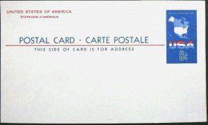 UX54 Postal Cards - 8c International