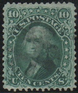 MALACK 68 VF/XF, light cancel, small thin, nicely ce..MORE.. c3728