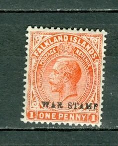 FALKLAND 1919 WAR TAX #MR2 MNH...$0.55