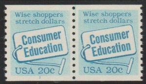 #2005 Line Pair W/PL#1 Consumer Education MNH .20 cent