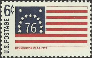 # 1348 MINT NEVER HINGED BENNINGTON 1777