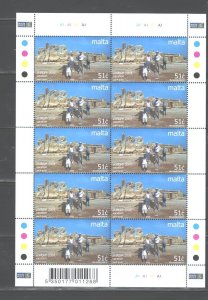 MALTA 2006 EUROPE #1244-1245 1SET=$1.25 / 2 FULL SHEETS=$10.25