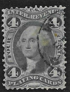 US 1862-71 Sc. #R21c nice cancel, couple shallow thin spots Cat. Val. $700.00