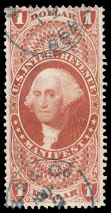 U.S. REV. FIRST ISSUE R72c  Used (ID # 96989)