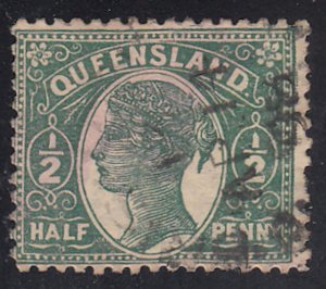 Queensland - 1895 - SC 101b - Used