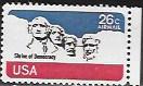 US C88 MNH Airmail.  Mt Rushmore.