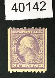 US STAMPS # 489 MINT OG H LOT #40142