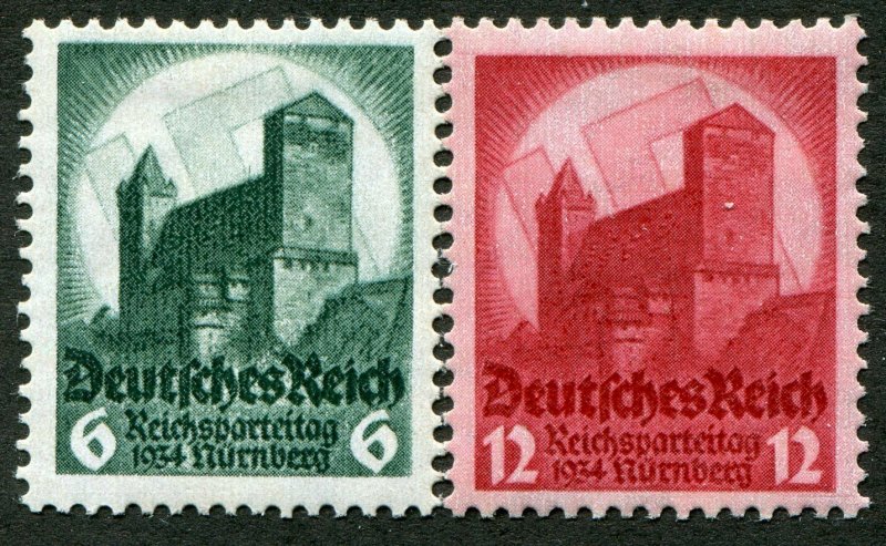 DeutschesReich   Mi.#  546-7   MH*