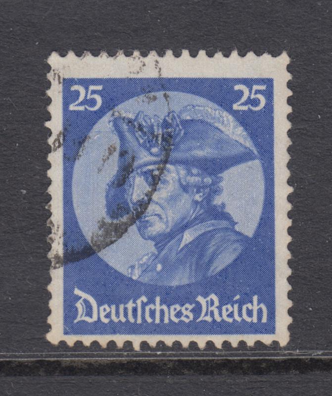 Germany Sc 400 used 1933 25pf Frederick the Great, top value to set, F-VF