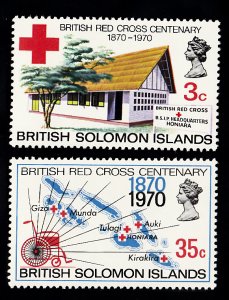 Solomon Islands Scott #210-211 MH