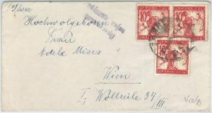 70167 - YUGOSLAVIA Croatia - POSTAL HISTORY -   MILITAR CENSOR on COVER