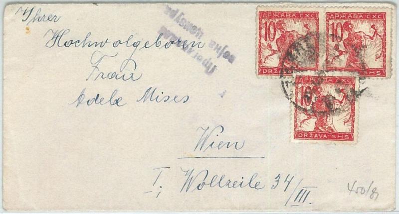 70167 - YUGOSLAVIA Croatia - POSTAL HISTORY -   MILITAR CENSOR on COVER