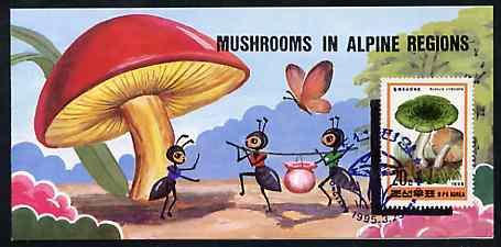 Booklet - North Korea 1995 Fungi in Alpine Regions 2 won ...