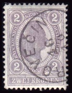 Austria Scott 84 Used.