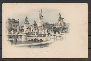 France 1900,Paris Exposition, Russia Pavilions,Trocadero Basin,104,VF Unposted