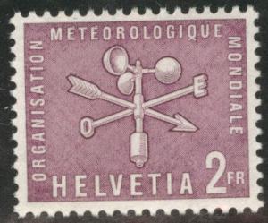 Switzerland Scott 8o9 MNH** Meteorological stamp