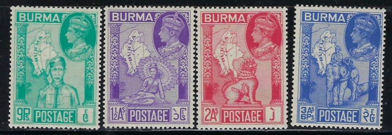 Burma 66-69 MNH 1946 set