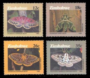 Zimbabwe 1986 Scott #529-532 Mint Never Hinged