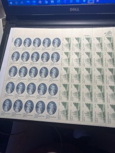 Scott 1732-1733 Captain Cook Full Sheet 38389 UL 50 Stamps M NH OG ach